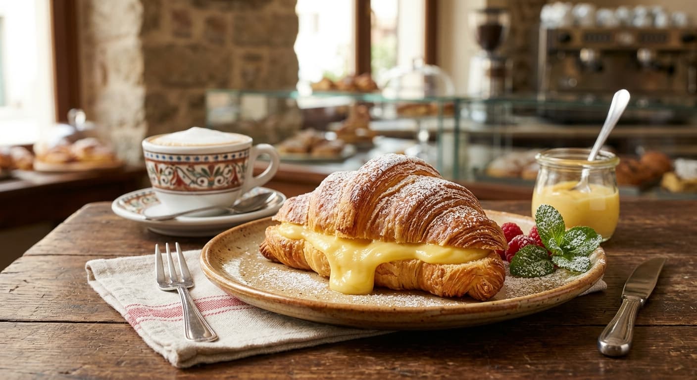 Croissant alla Crema